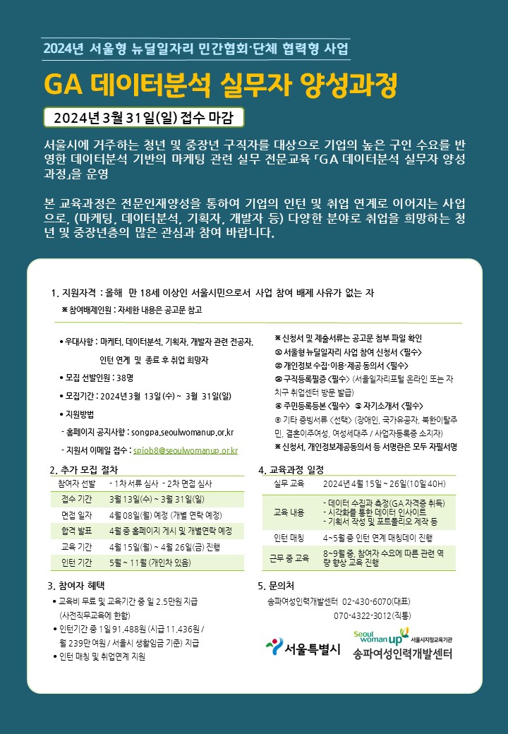 2024년 서울형 뉴딜일자리 민간협회？단체 협력형 사업 PPT 전단지_모집 연령대(만18세 이상)_24.03.13.JPG
